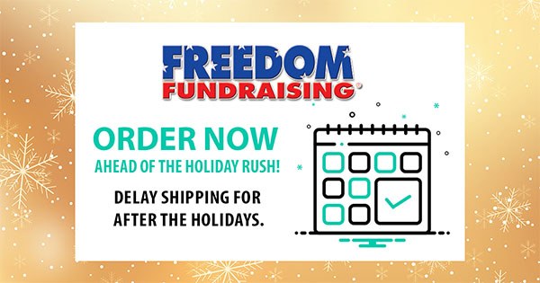 Delay Ship Your School Fundraiser for After the Holidays