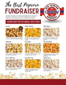 The Best Popcorn Fundraiser Brochure